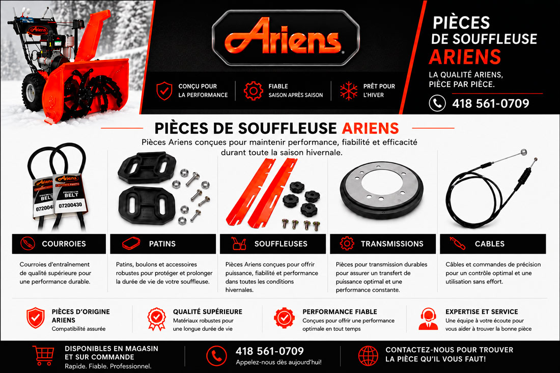 ariens-pièces