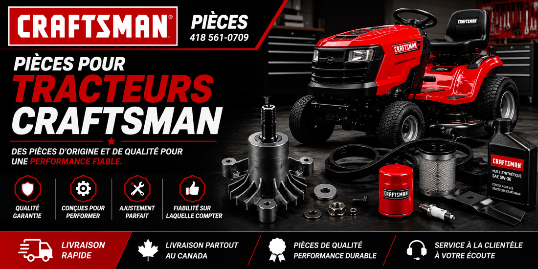 Pices pour tracteurs  gazon Craftsman  RPM Pices