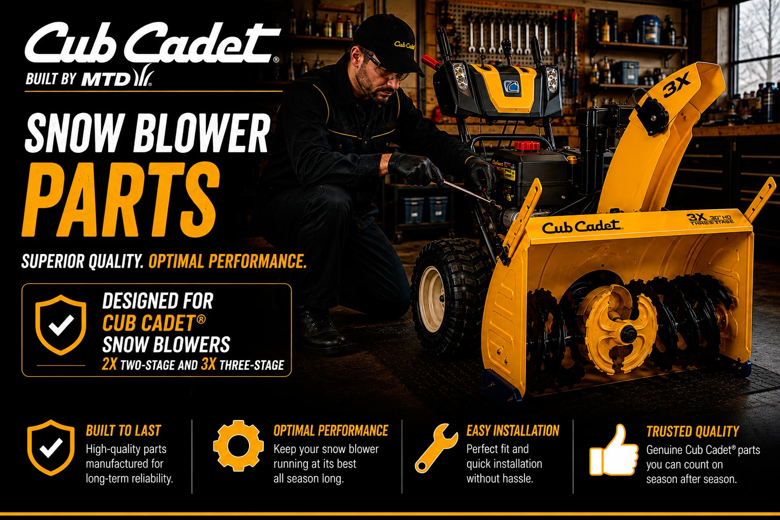 Pièces-soufflese-cub-cadet-en